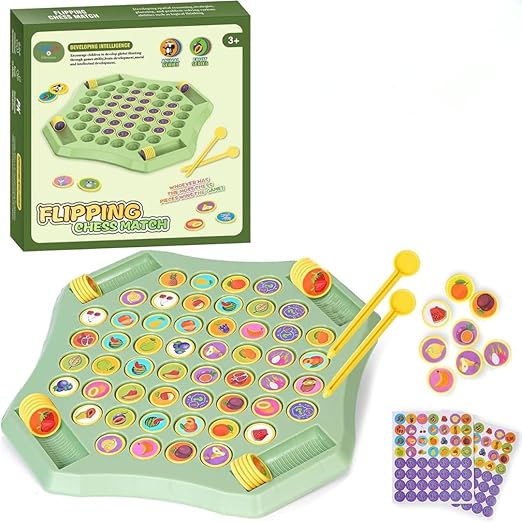 4 Player Flip & Match Game